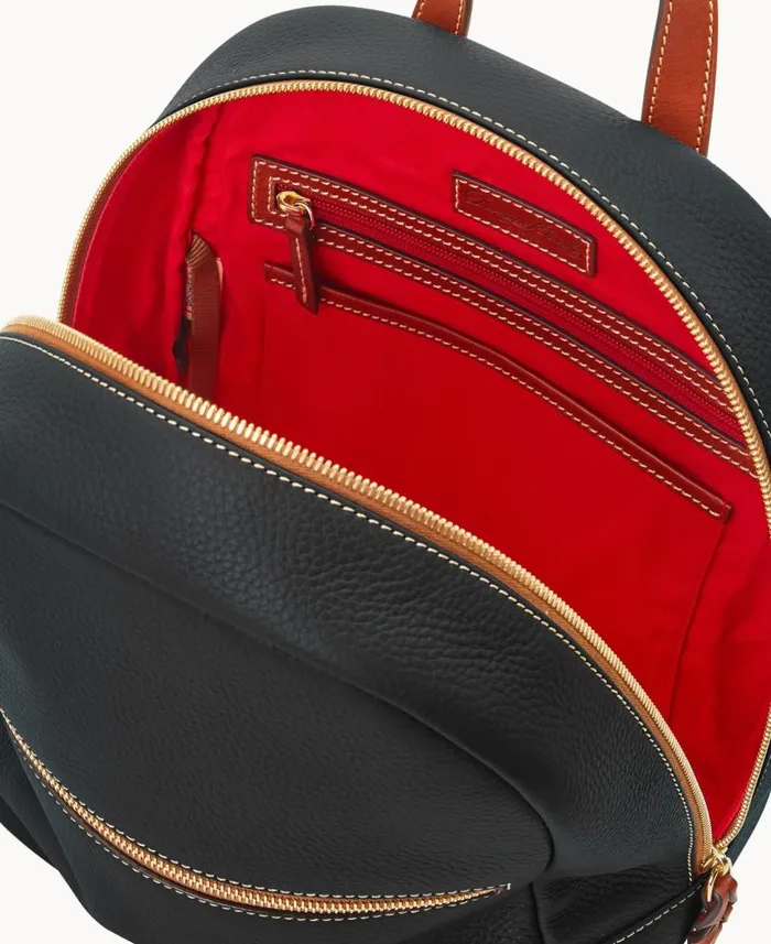 Pebble Grain Ronnie Backpack Black Woman Dooney and Bourke Backpacks Pebble Grain Ronnie Backpack Black Woman Dooney and Bourke Backpacks
