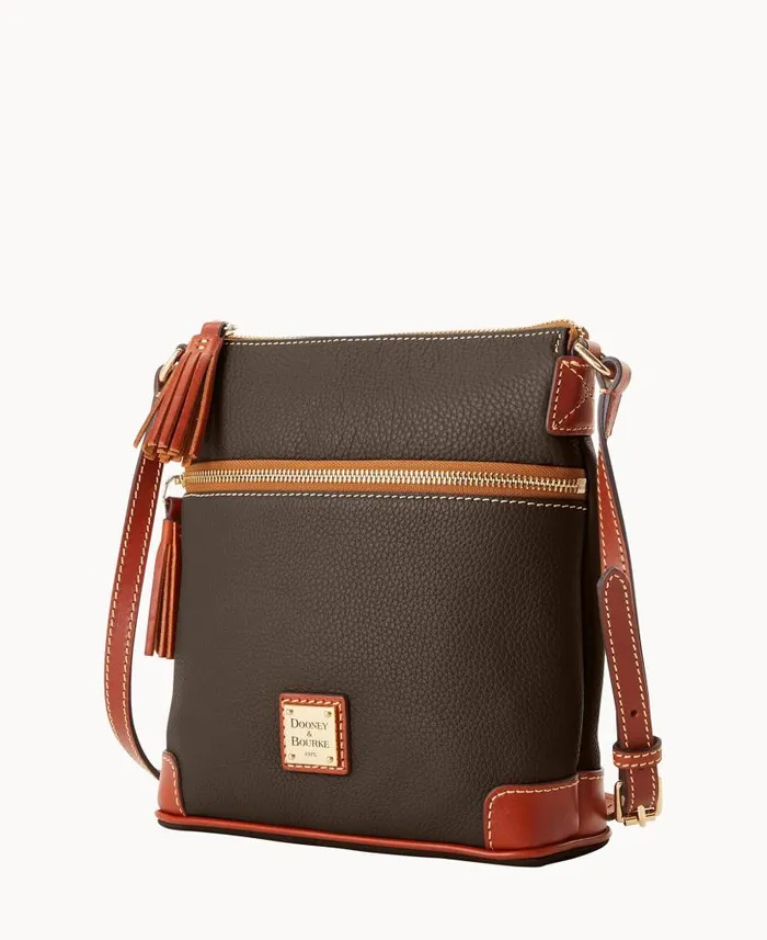 Pebble Grain Small Tassel Crossbody Brown Tmoro Woman Dooney and Bourke Crossbodies Pebble Grain Small Tassel Crossbody Brown Tmoro Woman Dooney and Bourke Crossbodies