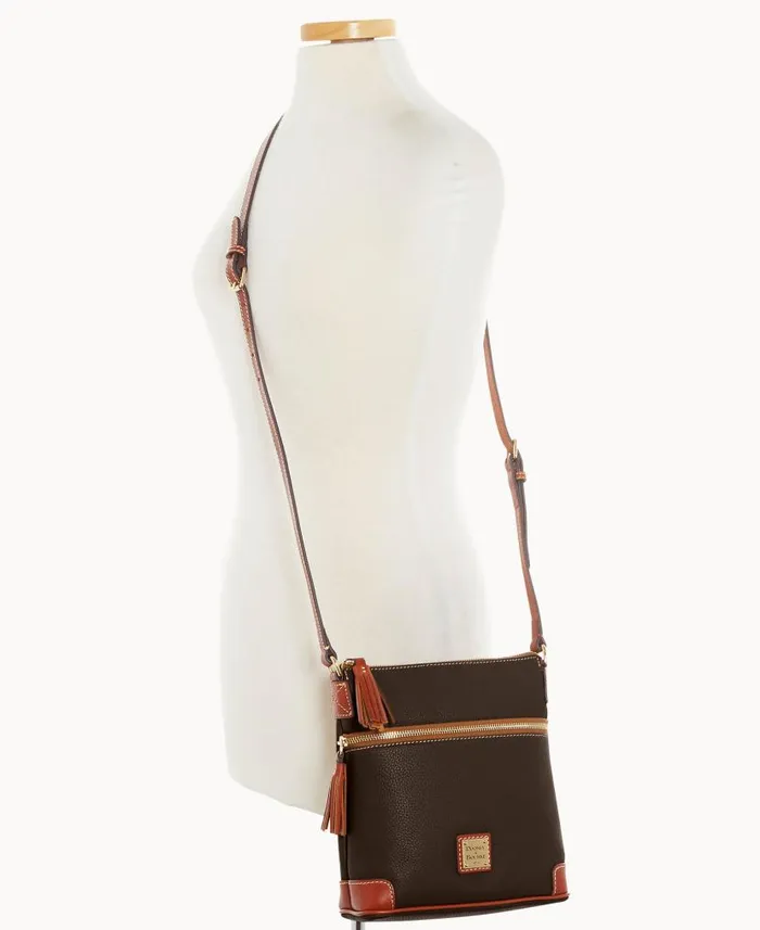 Pebble Grain Small Tassel Crossbody Brown Tmoro Woman Dooney and Bourke Crossbodies Pebble Grain Small Tassel Crossbody Brown Tmoro Woman Dooney and Bourke Crossbodies