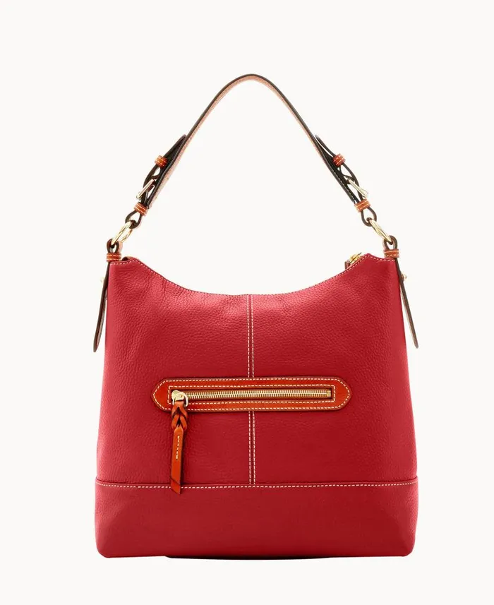 Pebble Grain Sophie Red Woman Dooney and Bourke Shoulder Bags Pebble Grain Sophie Red Woman Dooney and Bourke Shoulder Bags