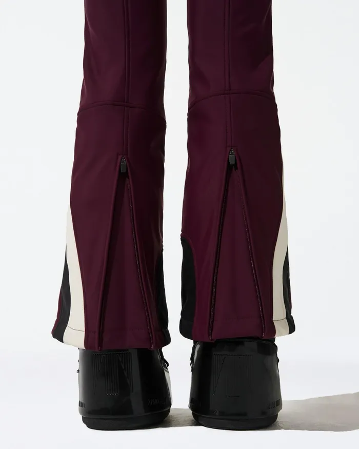 Perfect Moment Allos Ski Suit Burgundy Women Ski Suits