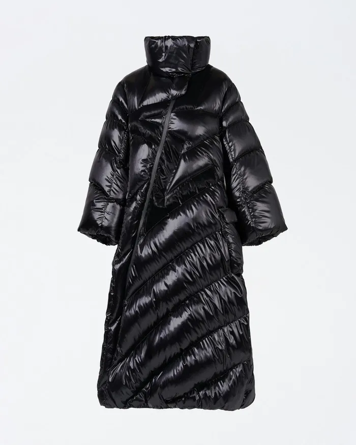 Perfect Moment Ariel Maxi Coat Black Women Jackets