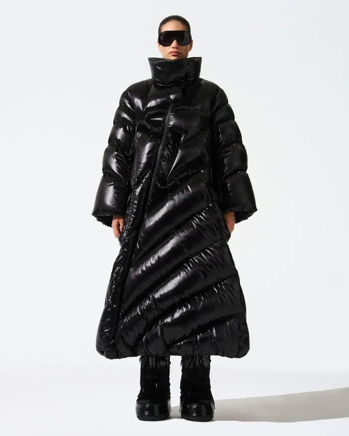 Perfect Moment Ariel Maxi Coat Black Women Jackets