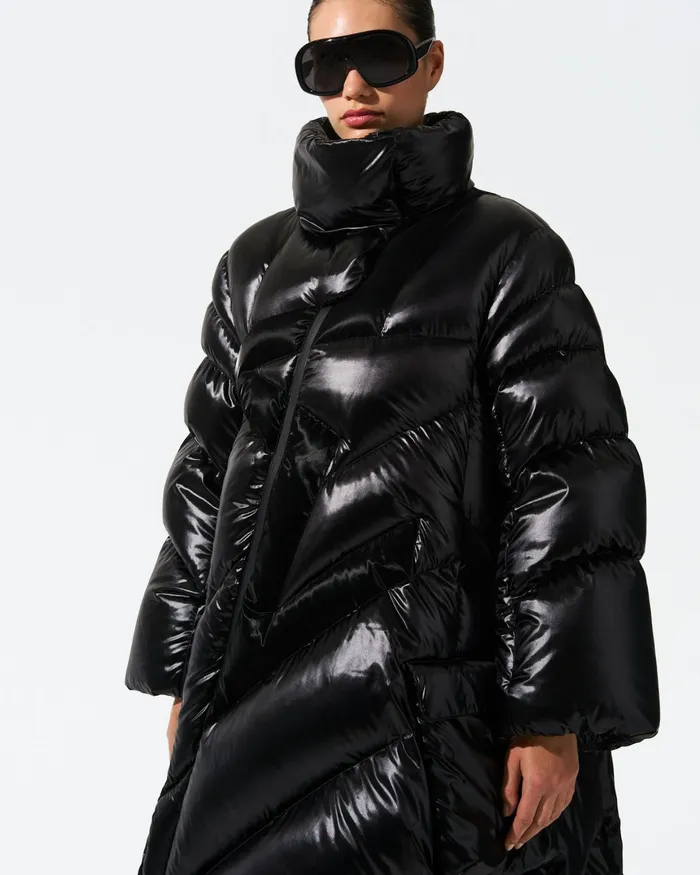 Perfect Moment Ariel Maxi Coat Black Women Jackets