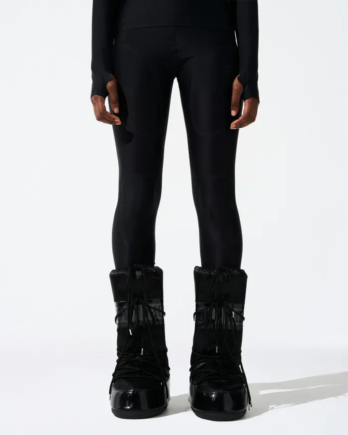 Perfect Moment Compression Legging Black Women Base Layers