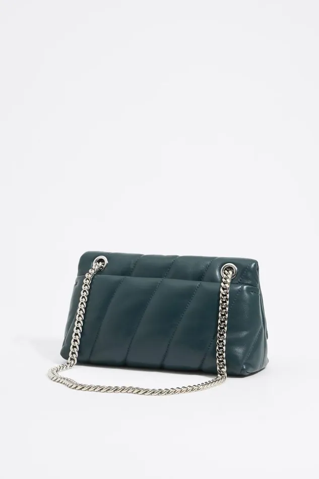 Petit Sac Rabat Cuir Bleuvert Teal Women Bimba Y Lola Crossbody Bags Petit Sac Rabat Cuir Bleuvert Teal Women Bimba Y Lola Crossbody Bags