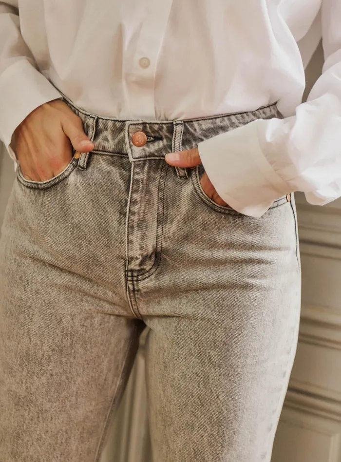Petite Mendigote Denim Fw24 Jeans Flare Patty Snow 8211 Women