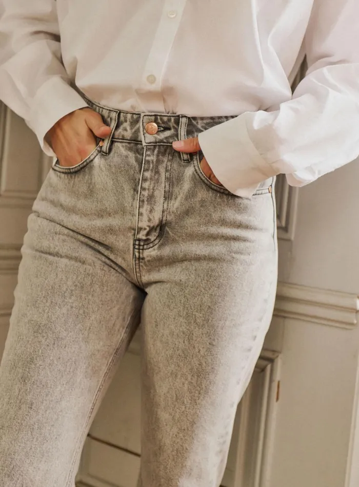 Petite Mendigote Denim Fw24 Jeans Flare Patty Snow 8211 Women