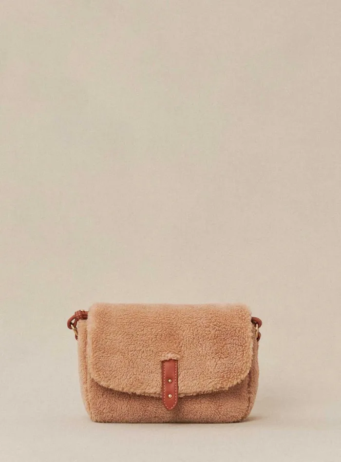 Petite Mendigote Leather Bags Fw24 Sac Servan Fausse Fourrure Camel 8211 Women Petite Mendigote Leather Bags Fw24 Sac Servan Fausse Fourrure Camel 8211 Women