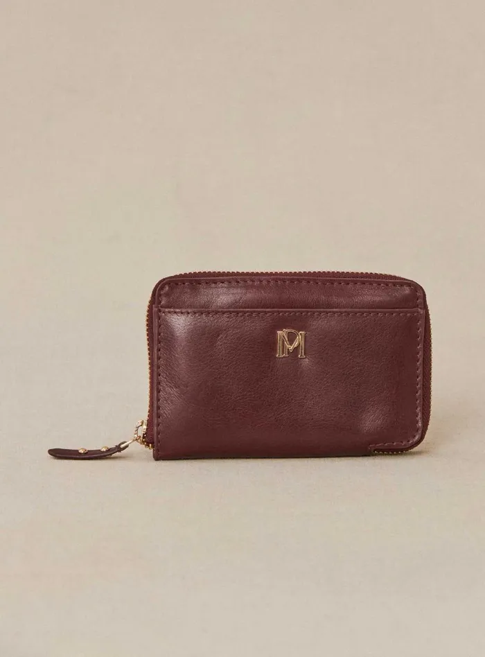 Petite Mendigote Little Leather Shop Fw24 Porte Carte Edouard Cuir Bordeaux 8211 Women Petite Mendigote Little Leather Shop Fw24 Porte Carte Edouard Cuir Bordeaux 8211 Women