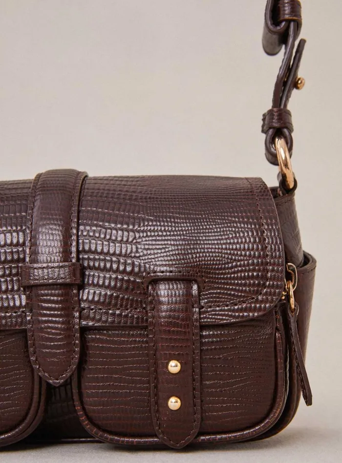 Petite Mendigote Shoulder Bags Fw24 Sac Mini Steve Multipoches Chocolate 8211 Women