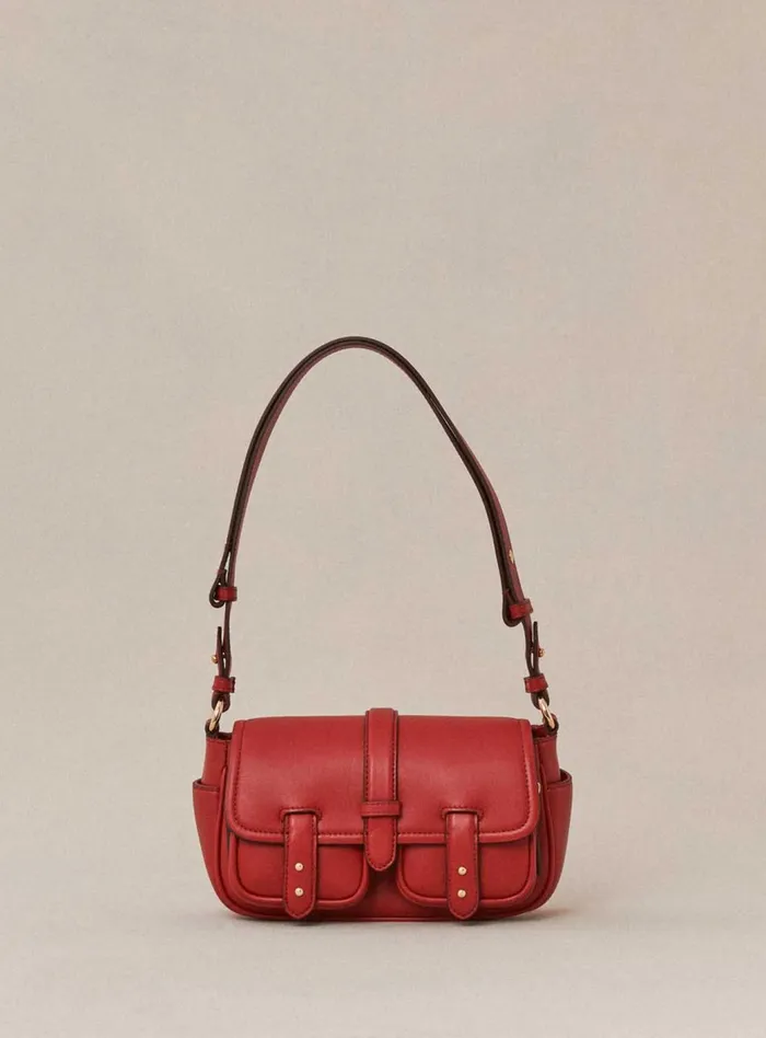 Petite Mendigote Shoulder Bags Fw24 Sac Mini Steve Multipoches Red 8211 Women