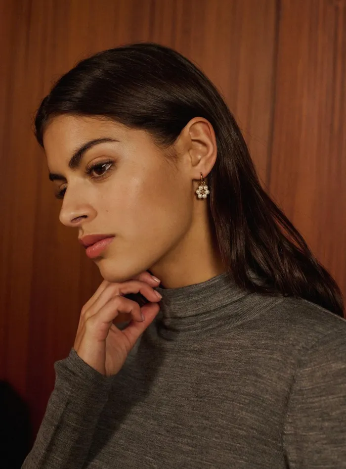Petite Mendigote The Jewels Angelina Earrings Golden 8211 Women