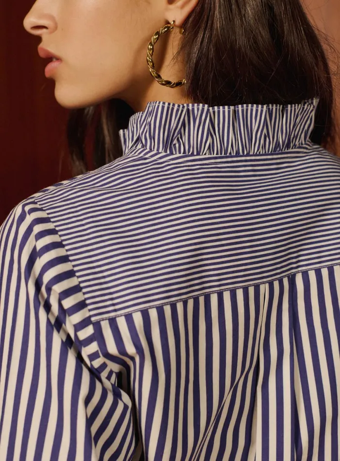 Petite Mendigote Tops Blouses Chemise Talcy Marine 8211 Women