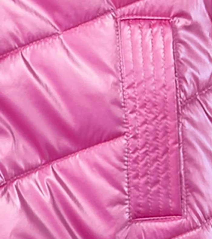 Pink Star Kids Puffer Jacket Hatley