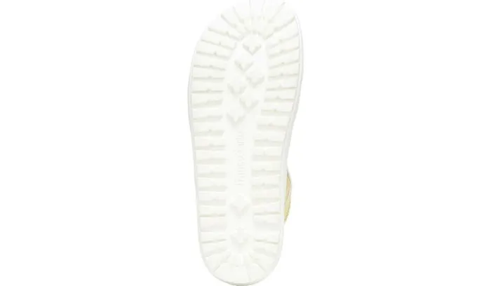 Platform Women Franco Sarto Franco Niko Platform Sandal Light Yellow Leather