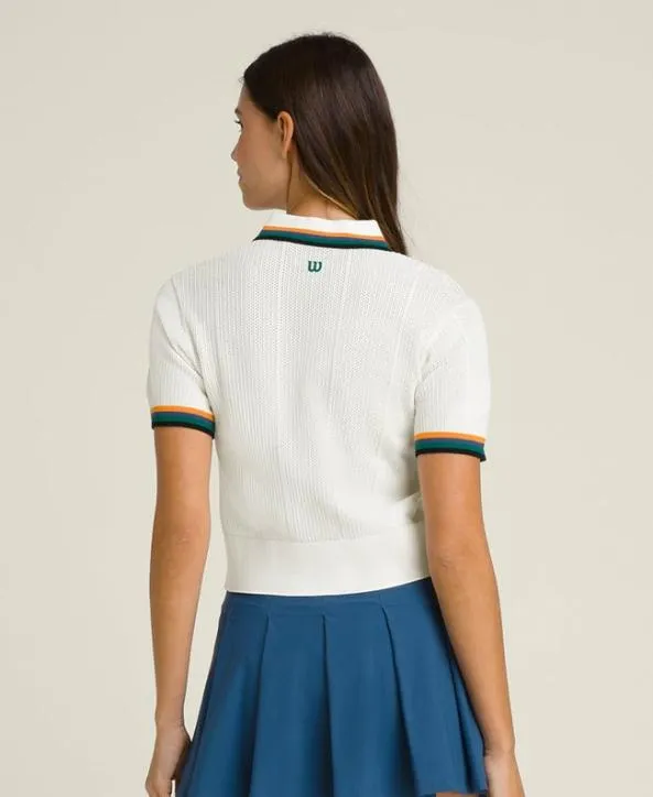 Polos Women Wilson Shrunken Essex Polo Sandrift Polos Women Wilson Shrunken Essex Polo Sandrift