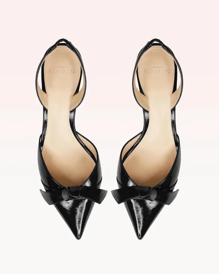 Pumps Women Alexandre Birman Alexandre Birman Clarita Bell Slingback 60 Pump 8211 Slingback Heels Black