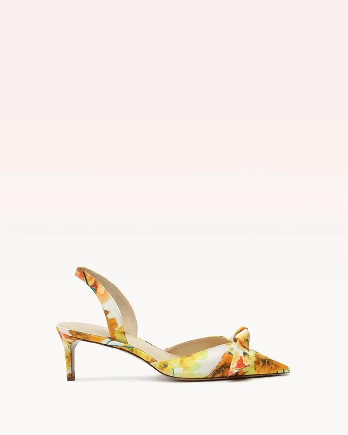 Pumps Women Alexandre Birman Alexandre Birman Clarita Slingback 60 Yellow Floral Pumps Yellow Pumps Women Alexandre Birman Alexandre Birman Clarita Slingback 60 Yellow Floral Pumps Yellow
