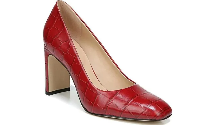 Pumps Women Franco Sarto Franco Gianna Pump Dark Red Leather