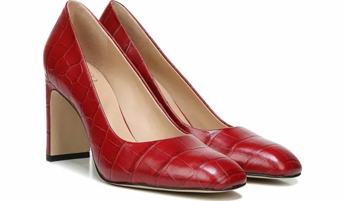 Pumps Women Franco Sarto Franco Gianna Pump Dark Red Leather