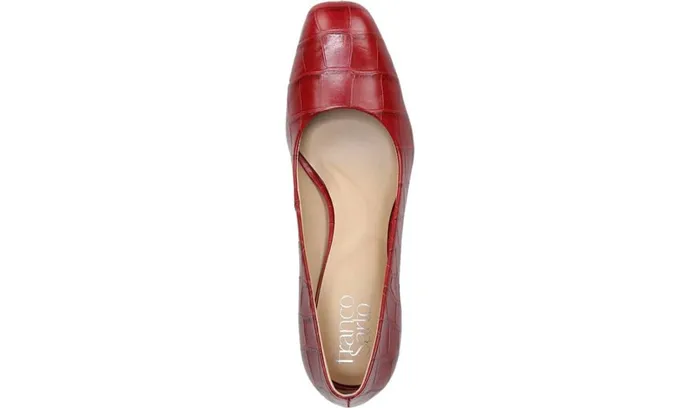 Pumps Women Franco Sarto Franco Gianna Pump Dark Red Leather