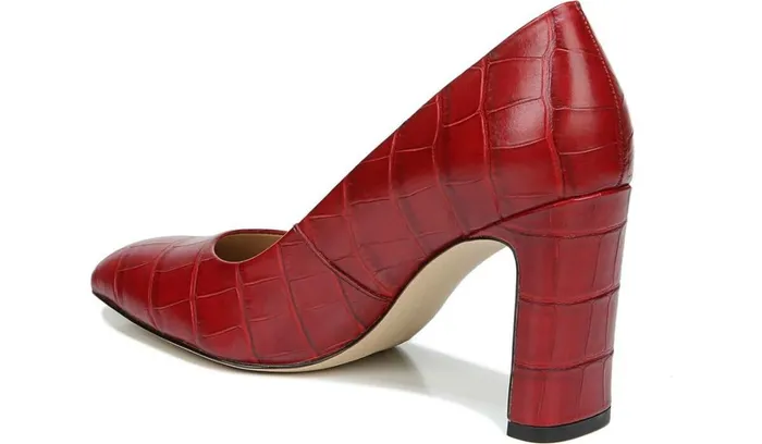 Pumps Women Franco Sarto Franco Gianna Pump Dark Red Leather