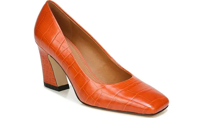 Pumps Women Franco Sarto Sarto Graciana Pump Orange Leather