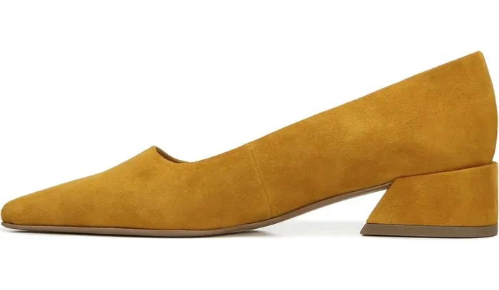 Pumps Women Franco Sarto Sarto Modena Block Heel Pump Ochre Leather