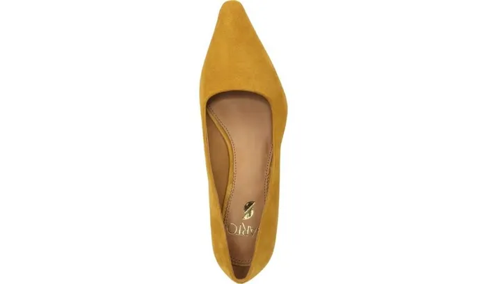 Pumps Women Franco Sarto Sarto Modena Block Heel Pump Ochre Leather