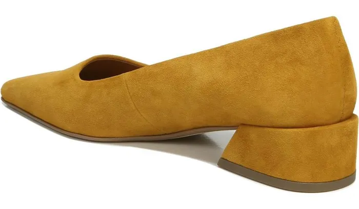 Pumps Women Franco Sarto Sarto Modena Block Heel Pump Ochre Leather