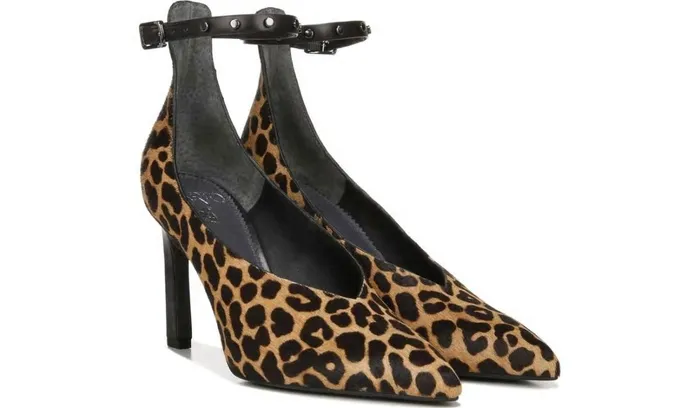 Pumps Women Franco Sarto Sarto Sarah Pump Leopard Calf Hair