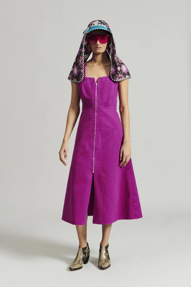 Rachel Comey Dresses Women Roveli Dress Raspberry