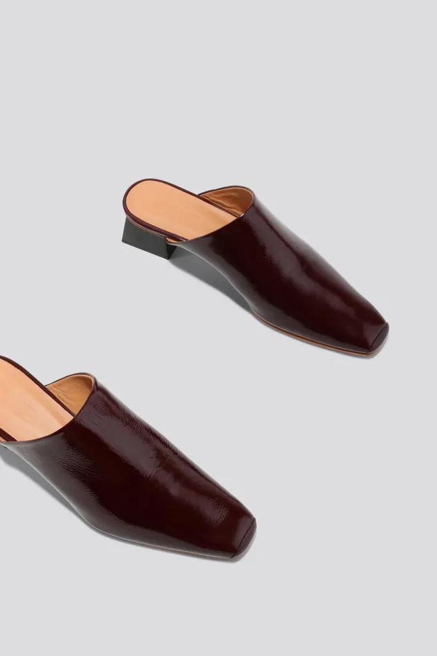 Rachel Comey Flats Loafers Women Cove Mule Cherry