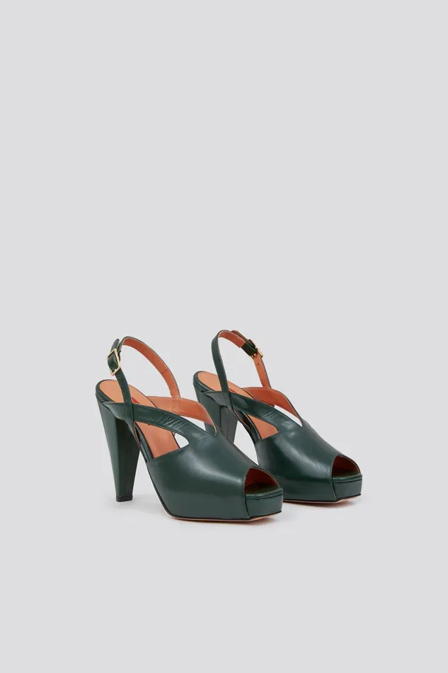 Rachel Comey Heels Women Besco Heel Deep Green Rachel Comey Heels Women Besco Heel Deep Green