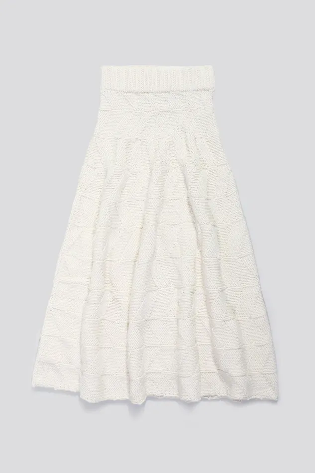 Rachel Comey Knits Women Plano Skirt Natural