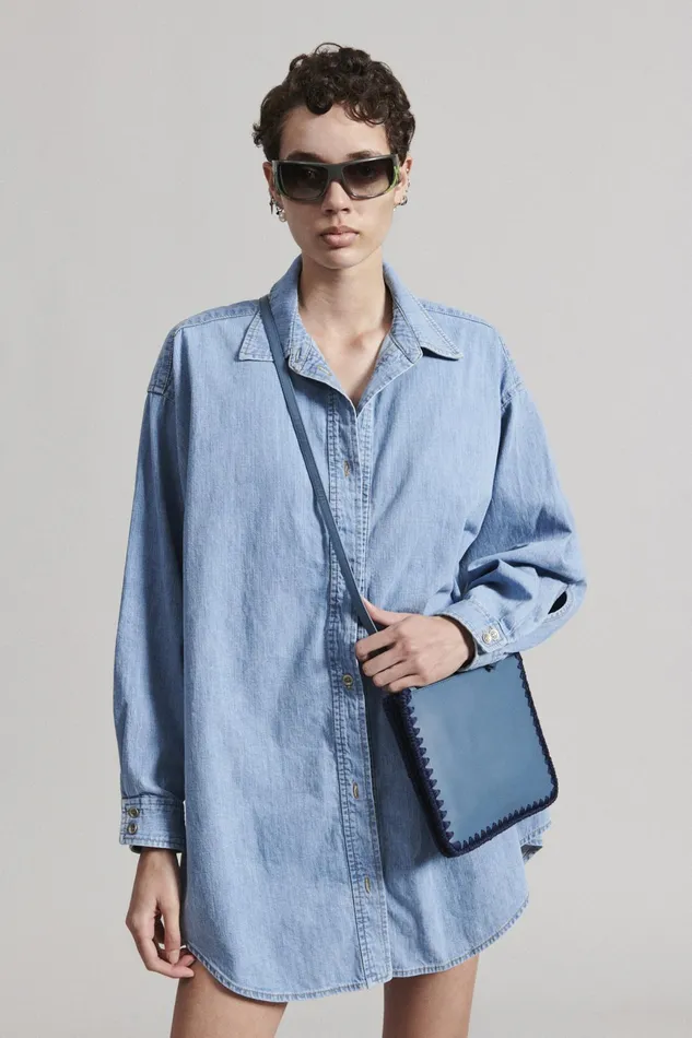 Rachel Comey Shirts Women Ivins Top Celeste