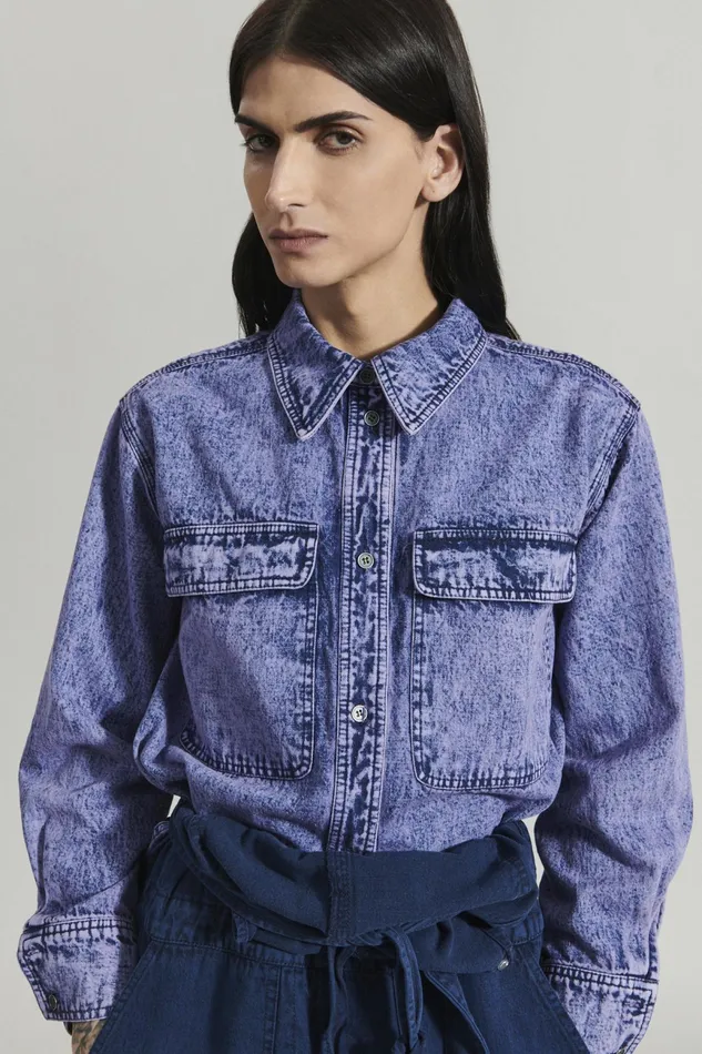 Rachel Comey Shirts Women Supply Shirt Lavender