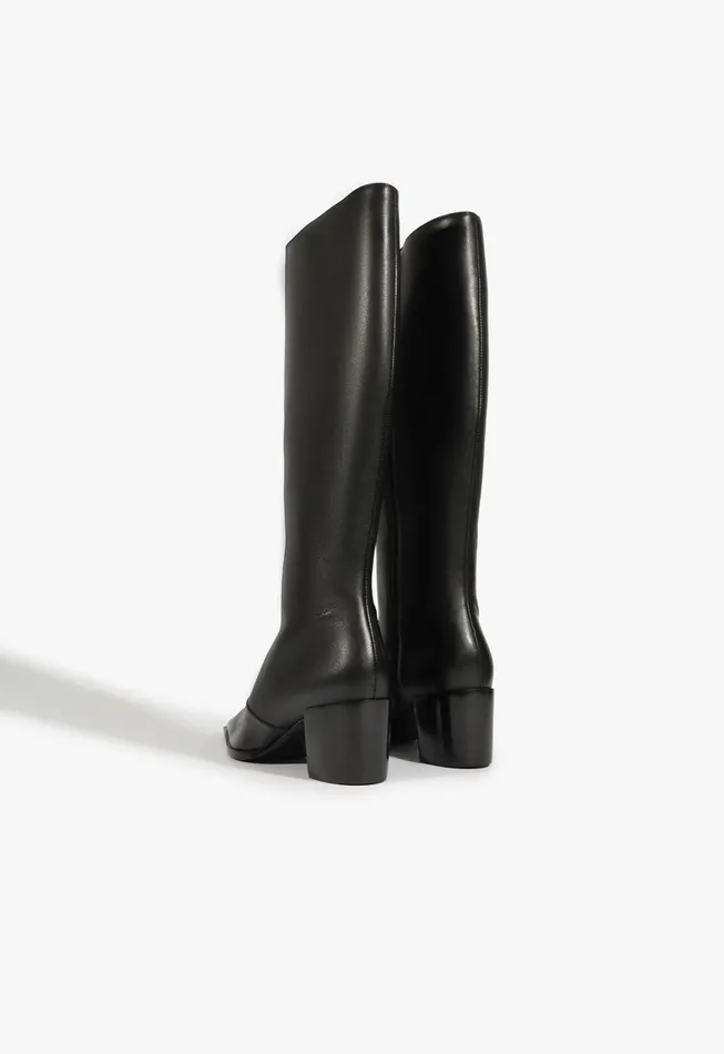Raffaela Up Mid Boot Black Women Schutz Shoes Boots