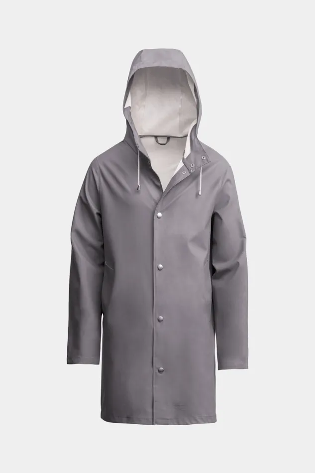 Raincoats Women Stutterheim Stockholm Lightweight Raincoat Grey