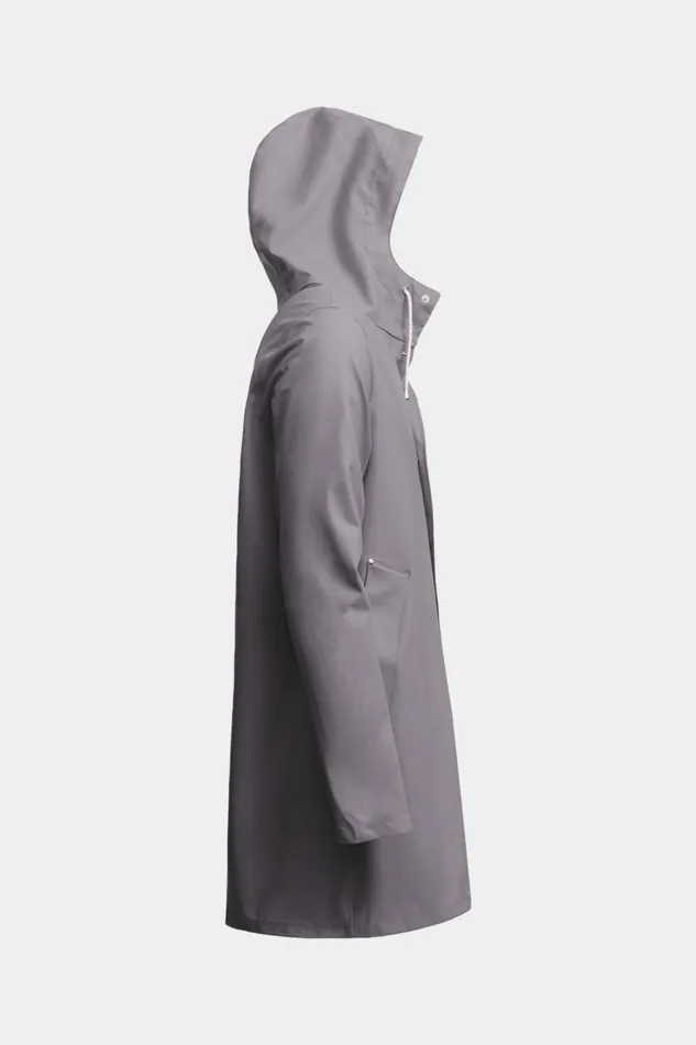 Raincoats Women Stutterheim Stockholm Lightweight Raincoat Grey