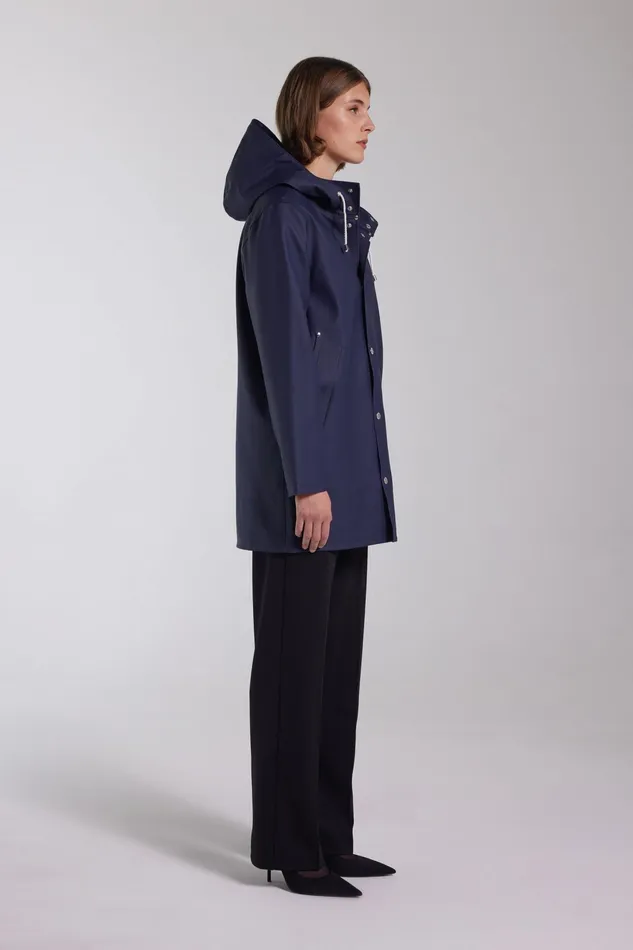 Raincoats Women Stutterheim Stockholm Raincoat Navy