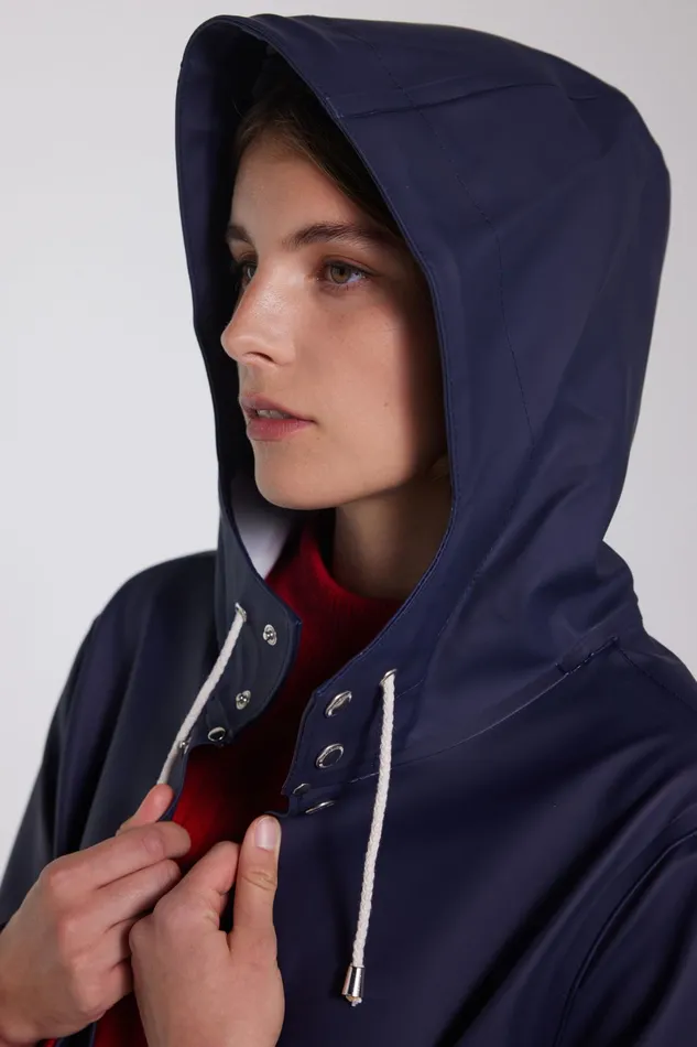 Raincoats Women Stutterheim Stockholm Raincoat Navy