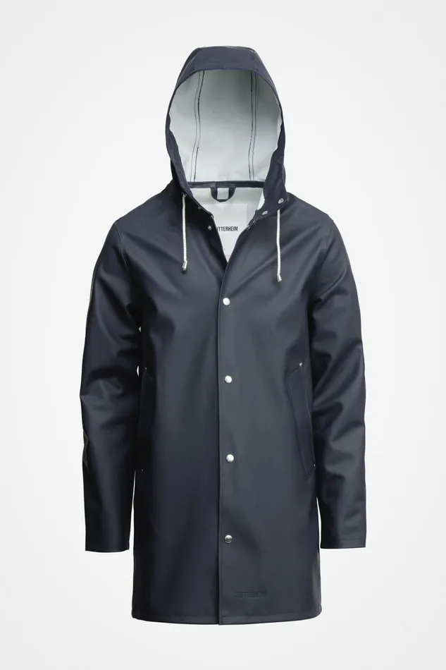 Raincoats Women Stutterheim Stockholm Raincoat Navy