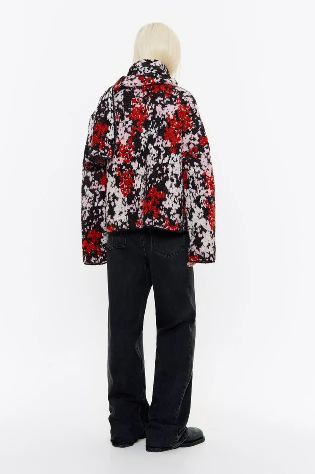 Red Leomimosa Jacquard Jacket Leomimosa Red Women Bimba Y Lola Jackets And Blazers Red Leomimosa Jacquard Jacket Leomimosa Red Women Bimba Y Lola Jackets And Blazers