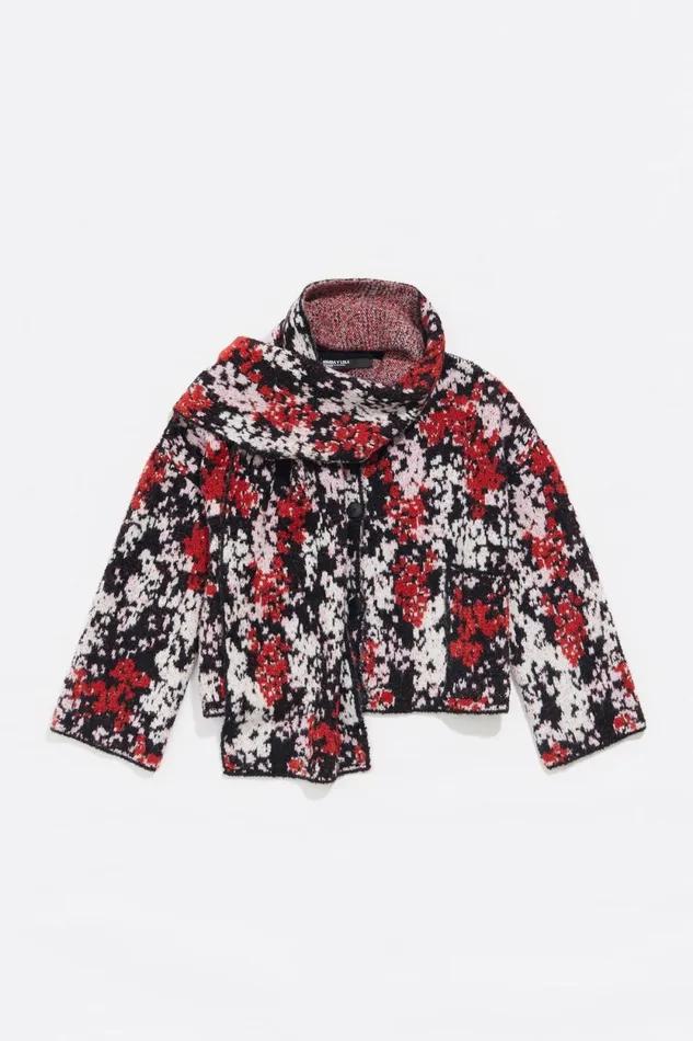 Red Leomimosa Jacquard Jacket Leomimosa Red Women Bimba Y Lola Jackets And Blazers Red Leomimosa Jacquard Jacket Leomimosa Red Women Bimba Y Lola Jackets And Blazers