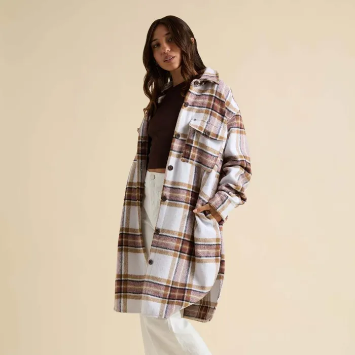 Reef Hoodies Sweaters and Jackets Victoria Shacket Marshmallow 8211 Women
