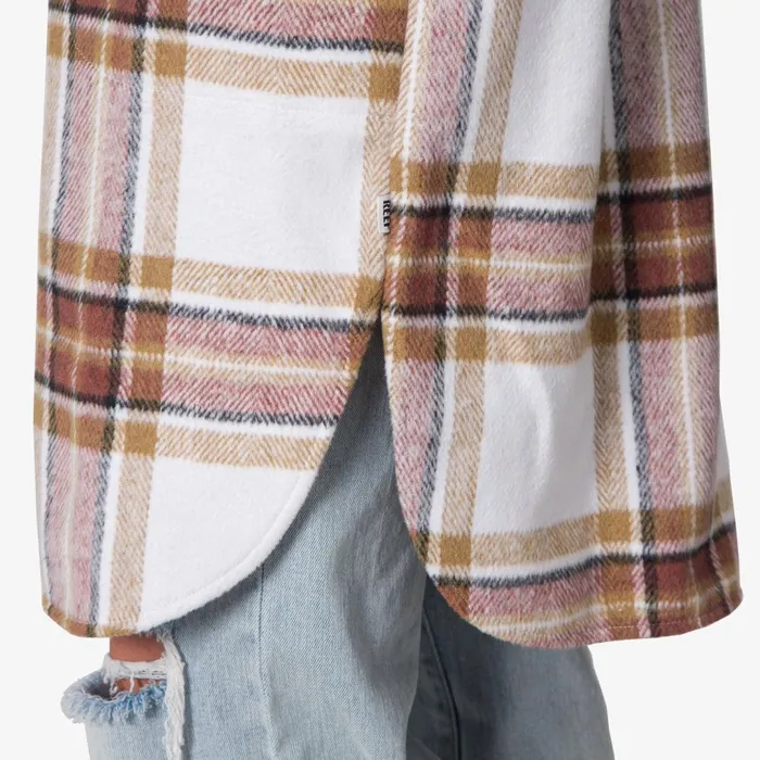 Reef Hoodies Sweaters and Jackets Victoria Shacket Marshmallow 8211 Women Reef Hoodies Sweaters and Jackets Victoria Shacket Marshmallow 8211 Women
