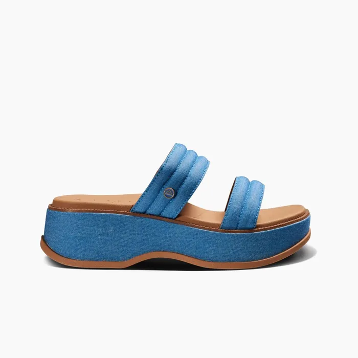 Reef Sandals Lofty Lux Hi Denim 8211 Women