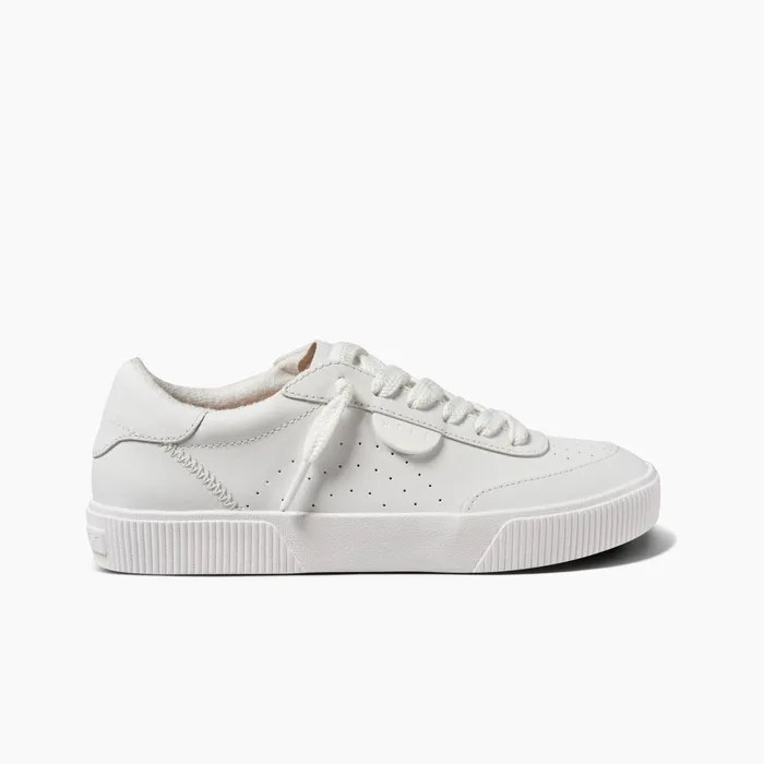 Reef Shoes Lay Day Seas White Leather 8211 Women